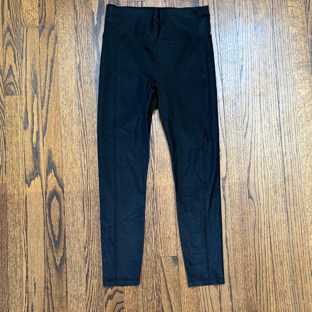 B31 Sweaty Betty Women Medium High Rise Black Leggings 7/8 Length Active